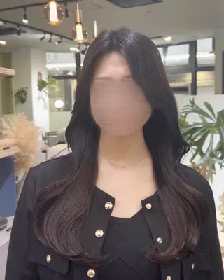 セミロング NiLO ナイロ所属・顔周りカット／ 後藤もえのその他イメージ