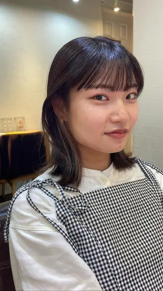 ミディアム 🌈 misaki🌈のヘアスタイル