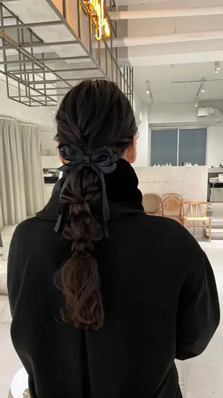 ヘアアレンジ loely 💞miyuのヘアスタイル