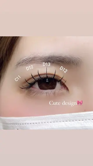 マツエク・マツパ LUNÉ ／ AMI  甲子園口のマツエク・マツパデザイン