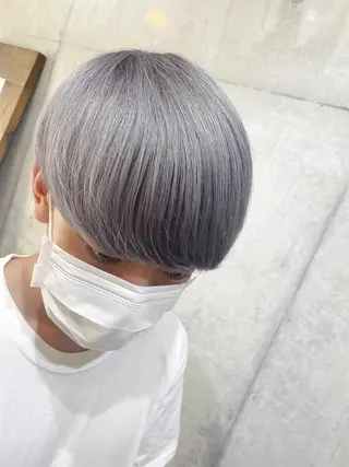 ショート カラー LAS 代表 ナガカワ コウヘイのヘアスタイル