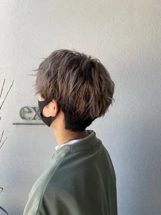 カラー メンズ 【nui 茨木】 原田美紅のヘアスタイル