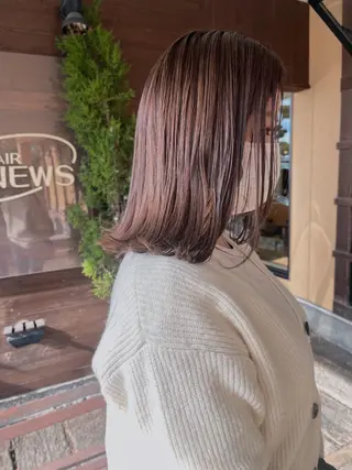 ミディアム カラー ヘアニュース所属・ヘアーニュース 🌿NAMII🌿のヘアスタイル