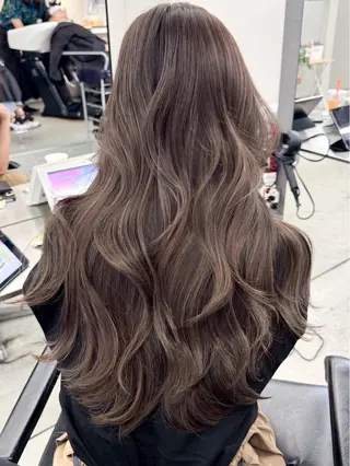 ロング カラー ヘアアレンジ TOA/天神 カラーモデル募集中のヘアスタイル