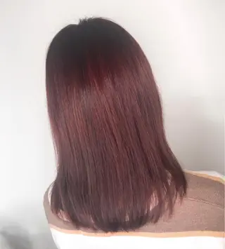 セミロング カラー Lolonois梅田 /Okazaki:)のヘアスタイル