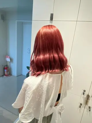 ミディアム カラー ナチュラル/韓国💎 haruka 💎のヘアスタイル