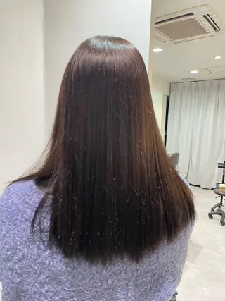 セミロング カラー 👑艶髪/カラー/ アレンジ/特化👑のヘアスタイル