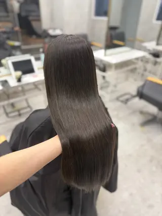 ロング 似合わせカラー💛 新宿　本多恵美のヘアスタイル