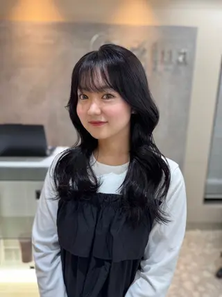 ロング カラー Zina梅田茶屋町所属・Mayu💖 Zina梅田茶屋町のヘアスタイル