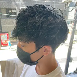 ショート パーマ メンズ ✨メンズ支持率no1 野上✨のヘアスタイル