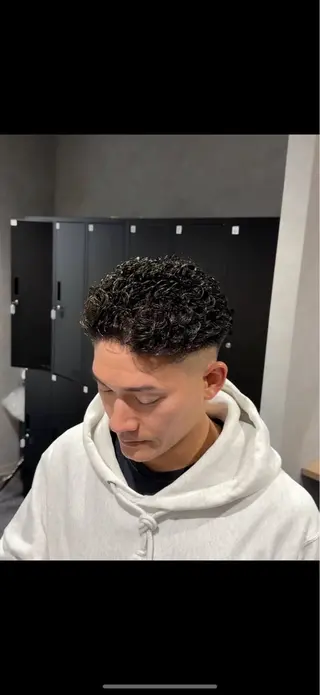 ショート パーマ メンズ メンズパーマ特化 美容師kouyaのヘアスタイル