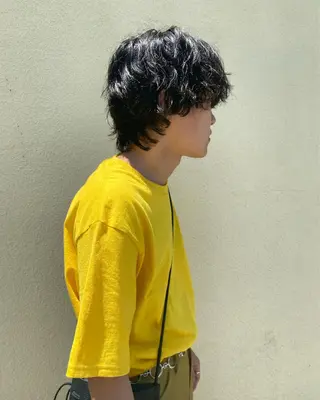 ショート カラー パーマ Nancy所属・束感まつげ❤︎ あみのマツエク・マツパデザイン