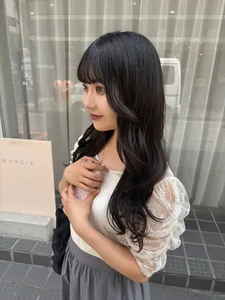 濱崎 桃音のヘアスタイル