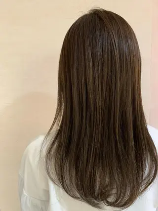 ロング カラー パーマ ヘアアレンジ ネイル マツエク・マツパ レイヤー＆カラー 人気美容師倉崎涼のヘアスタイル