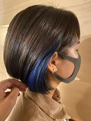ショート カラー 小顔ショート/ボブ/ 川口京佑のヘアスタイル
