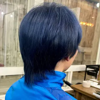 ショート カラー メンズ SHO 👻原宿 /艶カラーのヘアスタイル