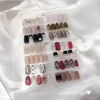 ネイル 長瀬 瑠霞のネイルデザイン