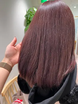 ミディアム カラー ヘアアレンジ 新宿color🐝 AYAKA🌈💖のヘアスタイル