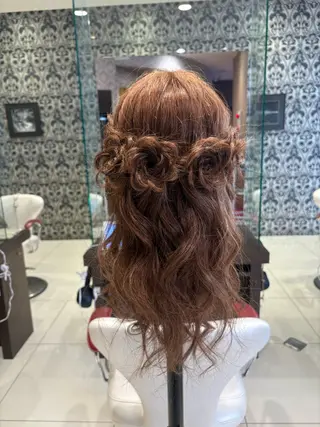 ロング EARTH大曽根💛 田中りほのヘアスタイル