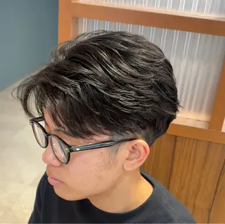 ショート メンズ 山口 摩七斗のヘアスタイル