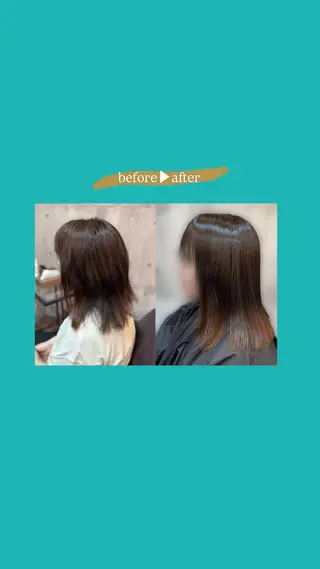 えりな・安心 ・丁寧な美容師🌱のヘアスタイル