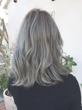 セミロング カラー marie-anne 浜松元目店のヘアスタイル