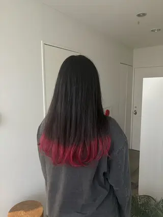 ロング カラー Jr.スタイリスト ヨシノヒメカのヘアスタイル