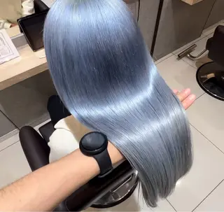 ロング カラー beaute錦糸町 🦖⋆͛yuka💚のヘアスタイル