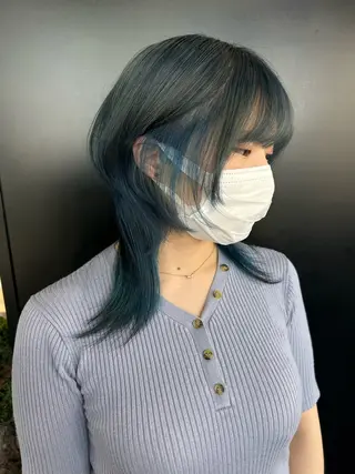 セミロング カラー null 《 栞 》のヘアスタイル