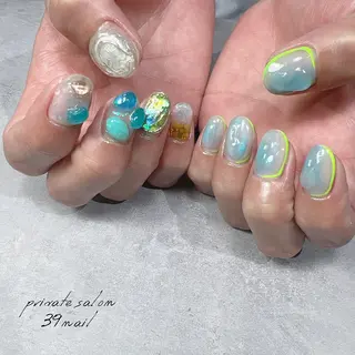 ミディアム ネイル 京橋 【39nail】のネイルデザイン