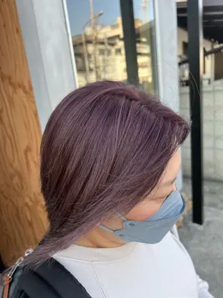 ショート カラー SHINYA シンヤヘアーズのヘアスタイル