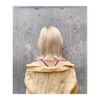 ミディアム 勝谷 悟史のヘアスタイル