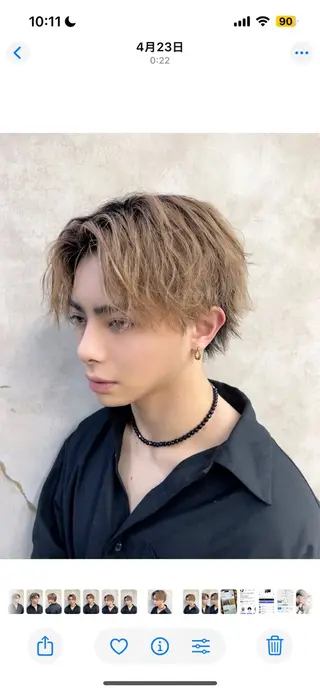 メンズ Lond  Homme men's salon池袋所属・メンズ特化美容師✂️ 和野瑛怜菜のヘアスタイル