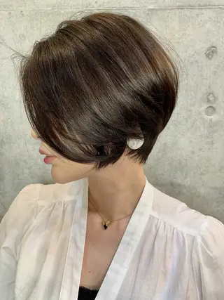 ショート youres hair髪質改善トリートメント＆ヘッドスパ日吉店所属・髪質改善/ショート 特化/hayateのヘアスタイル