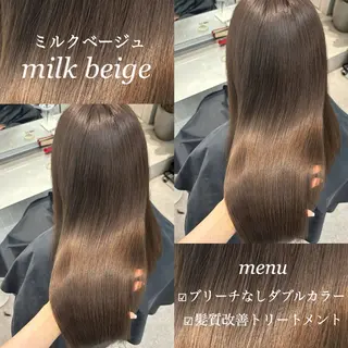 セミロング emi 韓国ワンホンヘアのヘアスタイル