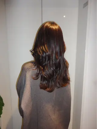 セミロング clear of hair LiT所属・ルカ/ レイヤーカット/栄のヘアスタイル