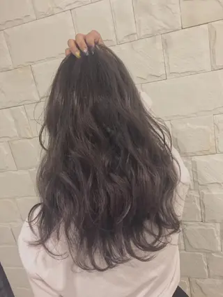 ロング カラー _WHITE 高槻店 平野湧人　/髪質改善のヘアスタイル