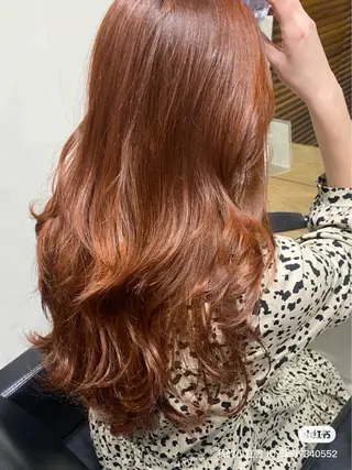 セミロング カラー 銀座⚜️【脱白髪染め 美髪矯正】トグチのヘアスタイル