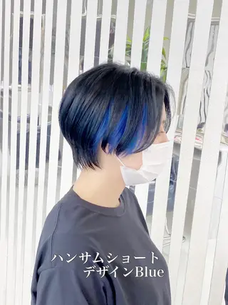 ショート カラー YURI ✨のヘアスタイル