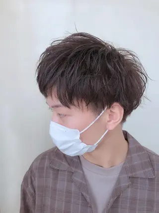 ショート カラー ヘアアレンジ メンズ メンズZina代表 田端 麗治のヘアスタイル