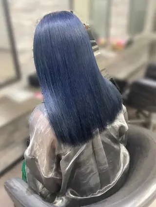 ミディアム カラー ハイトーンエクステ 🎩カズキ🎩のヘアスタイル