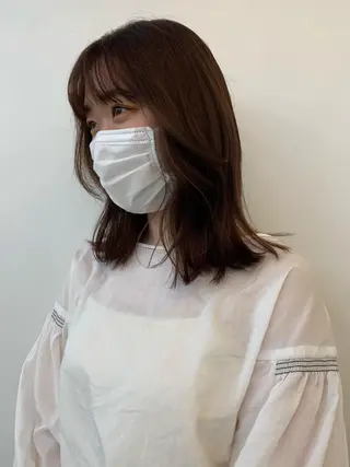 ミディアム カラー OLSEN D.B.A BALLOON HAIR所属・表参道OLSEN✂︎ nanamiのヘアスタイル