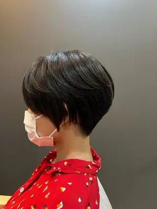 ショート 中村 ひなたのヘアスタイル