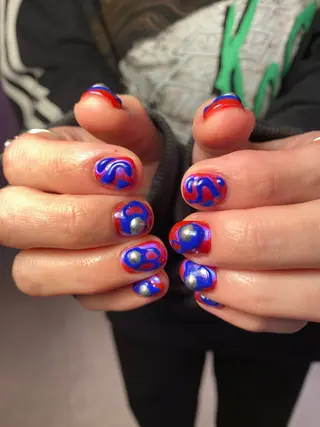 ネイル NICO nail　三軒茶屋店　ネイル＆アイラッシュ所属・oichan 𖦹°‧のネイルデザイン