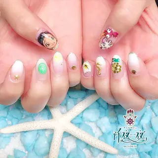 ネイル 六本木ネイル阡夜一夜 当日&持ち込み歓迎のネイルデザイン