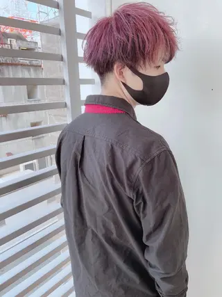 ショート カラー ヘアアレンジ メンズ メンズZina代表 田端 麗治のヘアスタイル