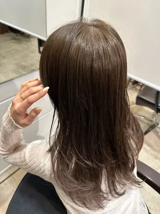 カラー ダブルカラー 大募集中❣️ あいりのヘアスタイル