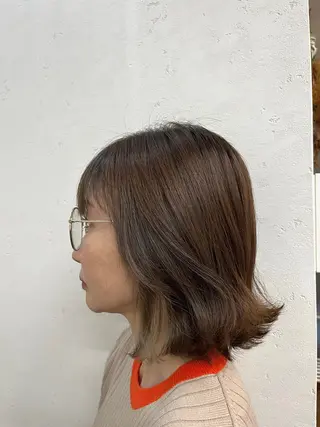 ミディアム カラー 【スタイリスト】此木 裕菜のヘアスタイル