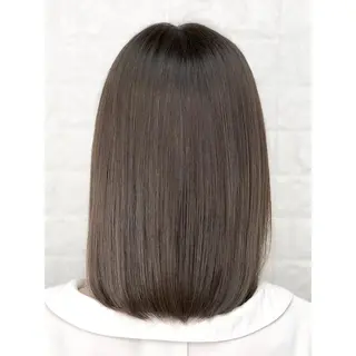 ミディアム カラー KIZU 髪質改善 オカルト怪談のヘアスタイル