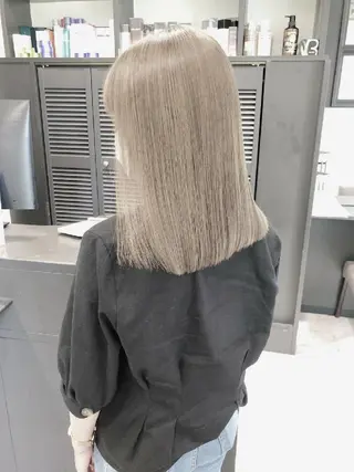 ミディアム カラー ヘアアレンジ GiseL 博多 ジゼル　博多のヘアスタイル